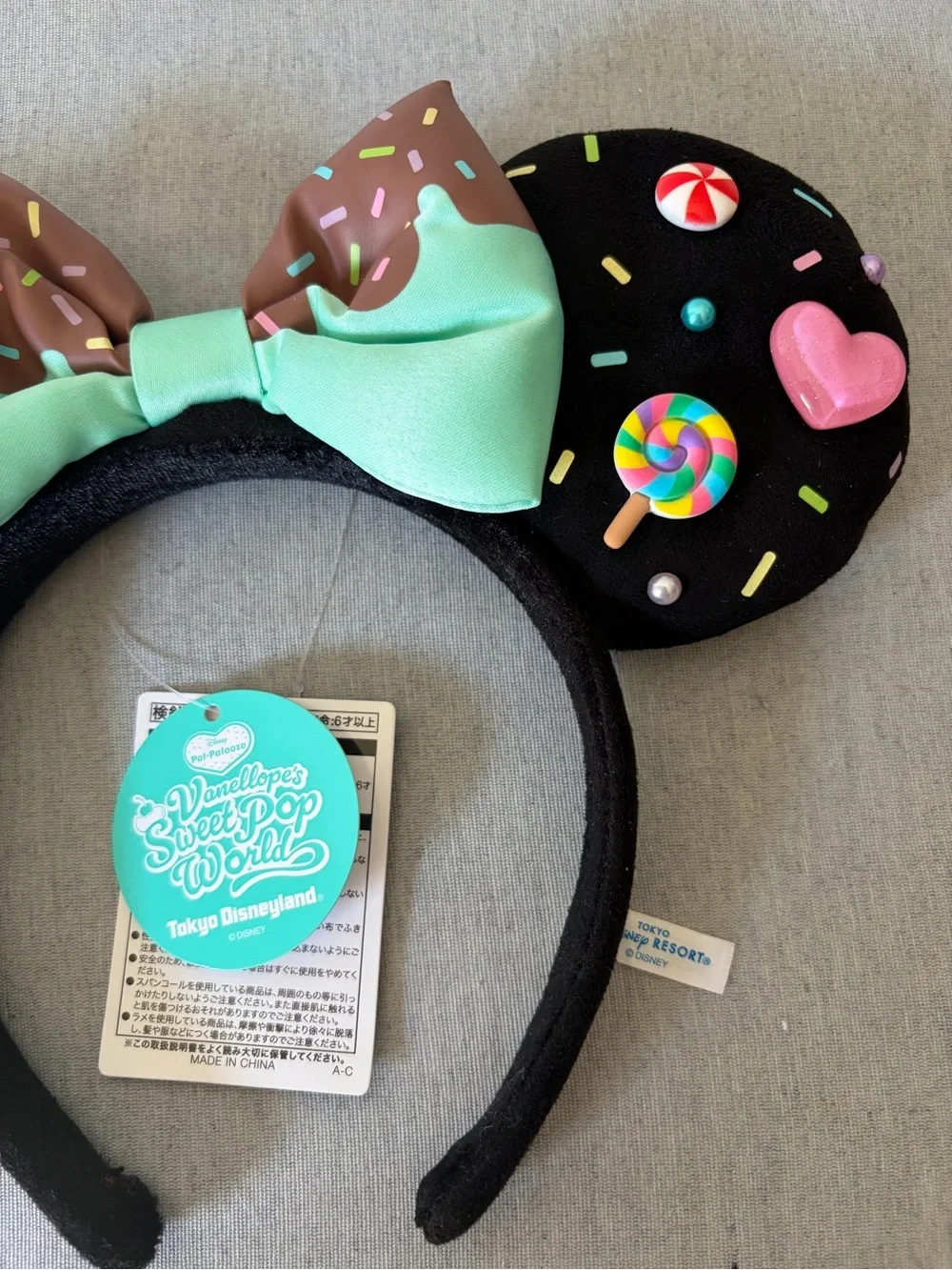 Tokyo Disney Wreck It Ralph Vanellope Sweet Pop World Ears